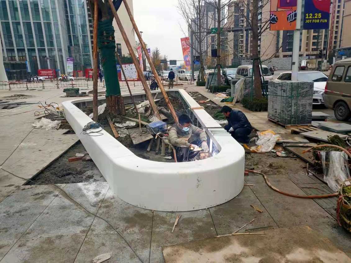 水泥坐凳